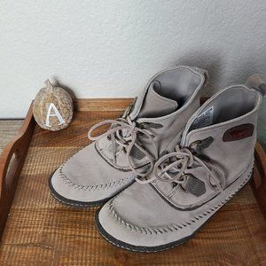 Sorel Joplin Suede Moccasin Lace up boots size 10